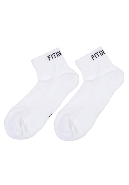 Premium Performance Quarter Sports Socks - White