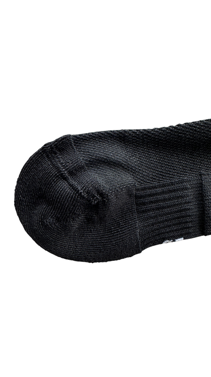 Premium Performance Quarter Sports Socks - Black
