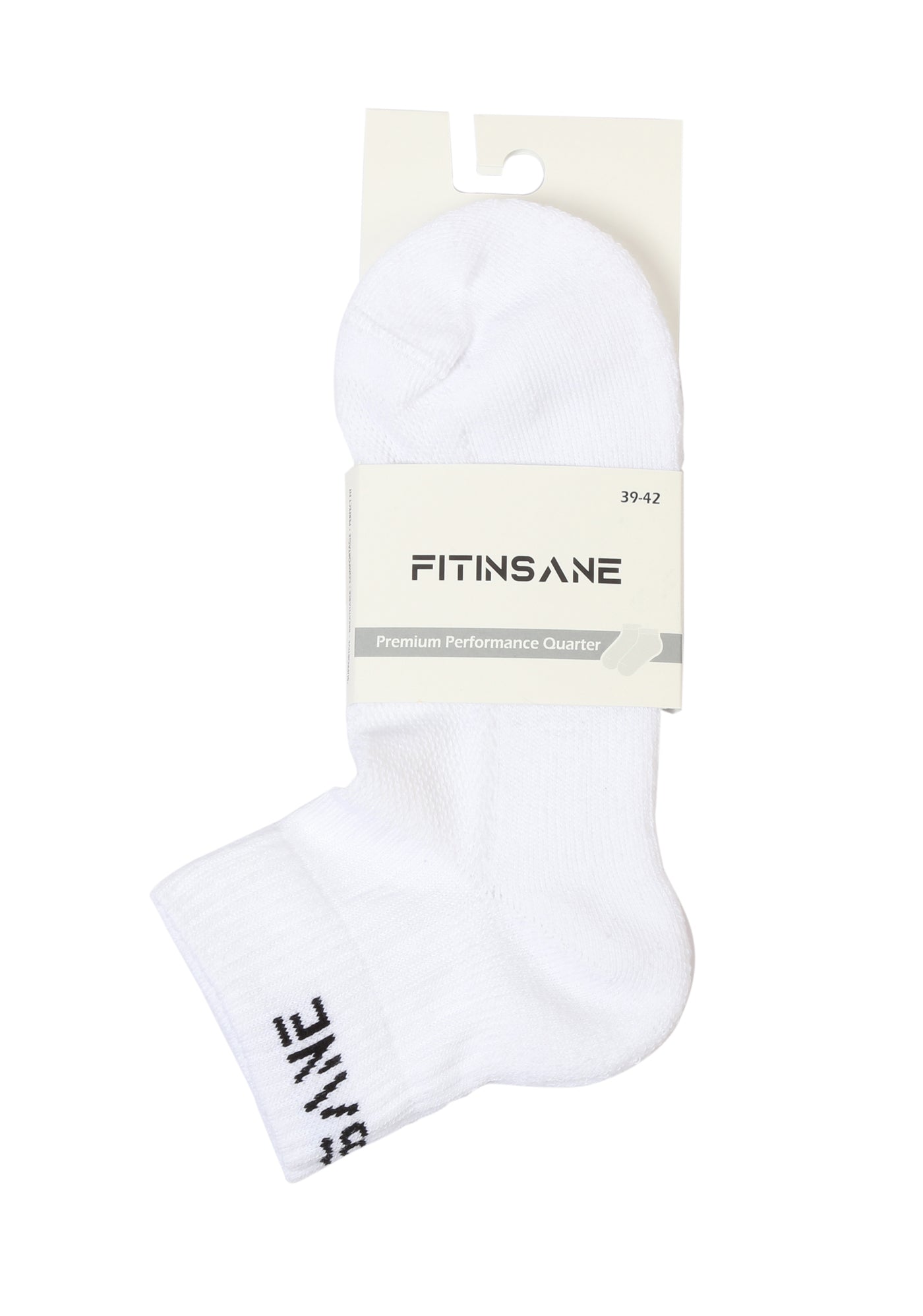 Premium Performance Quarter Sports Socks - Orange