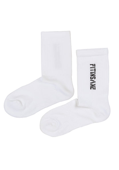 Premium Performance Crew Unisex Sports Socks - Black